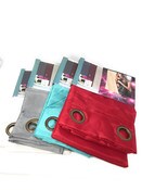 Wholesale - WINDOW CURTAIN, 55X102" W/EYELET, UPC: 810002200267